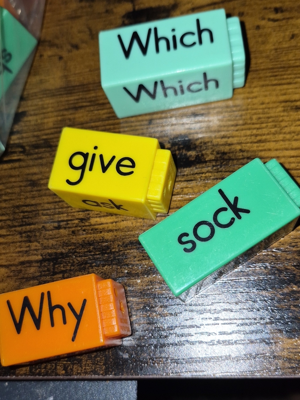 Reading Rods Sentence Construction Blocks - Picture 2 of 2